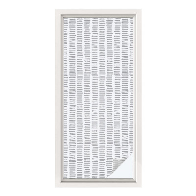 Autocolant vitraliu pentru geam Linii minimaliste