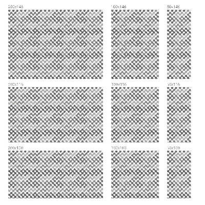 Folie decorativă vitraliu pentru uși și ferestre Geometria undelor