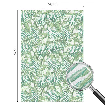 Folie decorativă geam Ferigă verde