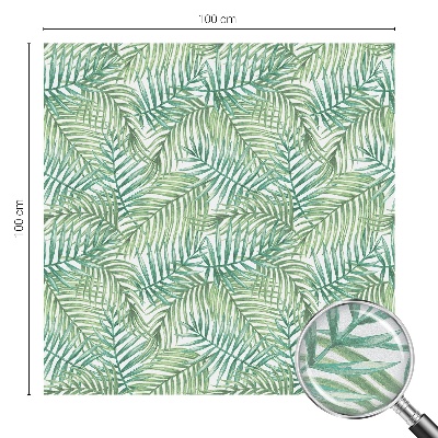 Folie decorativă geam Ferigă verde