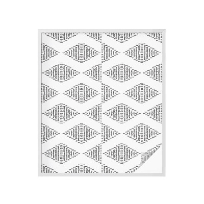 Folie geam intimitate model vitraliu Diamante geometrice