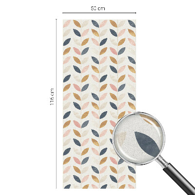 Folie geam să nu se vadă din exterior Model de frunze