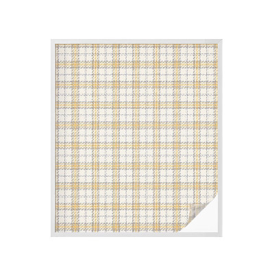 Autocolant vitraliu pentru geam Grilă geometrică