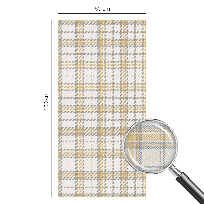 Autocolant vitraliu pentru geam Grilă geometrică