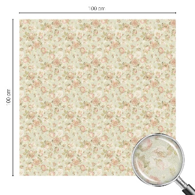 Folie geam să nu se vadă din exterior Eleganță florală