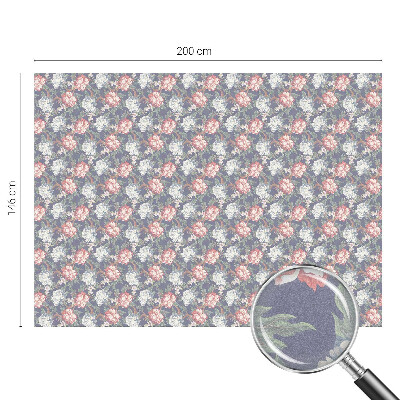 Folie geam intimitate model vitraliu Eleganță florală