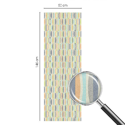 Autocolant vitraliu pentru geam Modele ovale