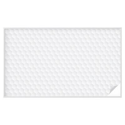 Autocolant vitraliu pentru geam Mozaic alb