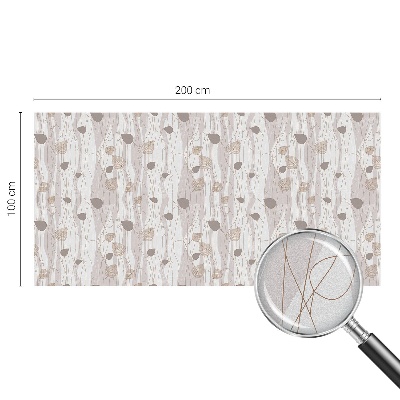 Folie geam intimitate model vitraliu Frunze elegante