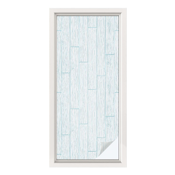 Autocolant vitraliu pentru geam Model din lemn