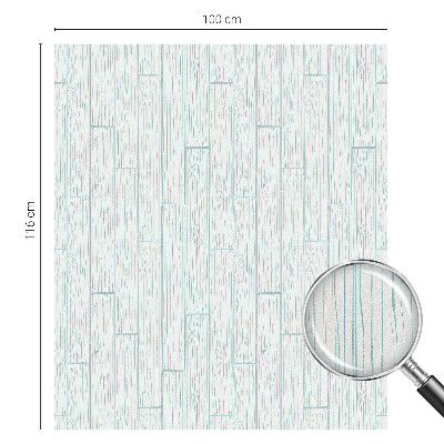 Autocolant vitraliu pentru geam Model din lemn