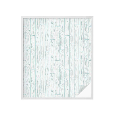 Autocolant vitraliu pentru geam Model din lemn