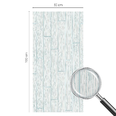 Autocolant vitraliu pentru geam Model din lemn
