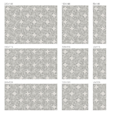 Folie geam intimitate model vitraliu Simetrie pașnică