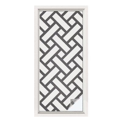 Folie decorativă geam Intercalarea dreptunghiurilor