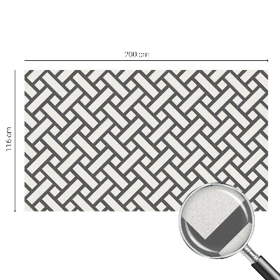 Folie decorativă geam Intercalarea dreptunghiurilor