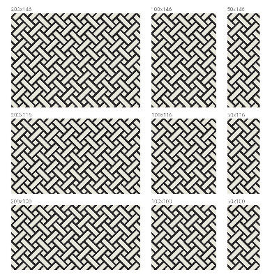 Folie decorativă geam Intercalarea dreptunghiurilor