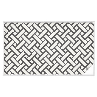 Folie decorativă geam Intercalarea dreptunghiurilor