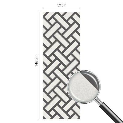 Folie decorativă geam Intercalarea dreptunghiurilor