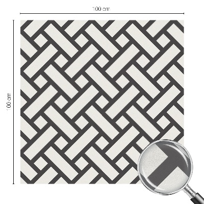 Folie decorativă geam Intercalarea dreptunghiurilor