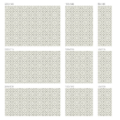 Autocolant vitraliu pentru geam Eleganță simplă