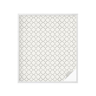 Autocolant vitraliu pentru geam Eleganță simplă