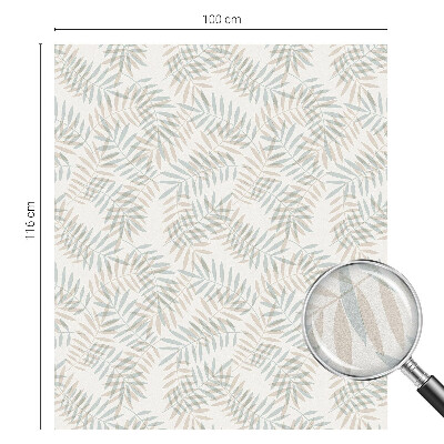 Folie decorativă geam Eleganță frunzișoasă