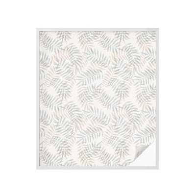 Folie decorativă geam Eleganță frunzișoasă