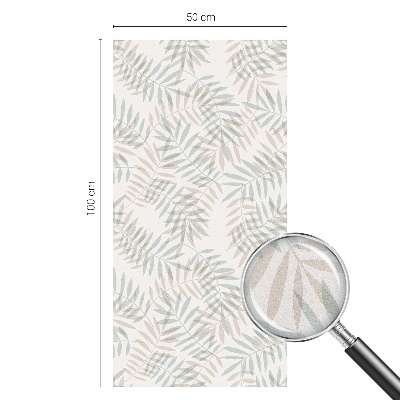 Folie decorativă geam Eleganță frunzișoasă