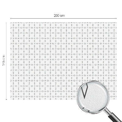 Folie decorativă vitraliu pentru uși și ferestre Forme de romb