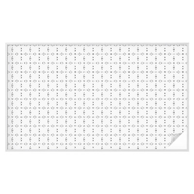 Folie decorativă vitraliu pentru uși și ferestre Forme de romb