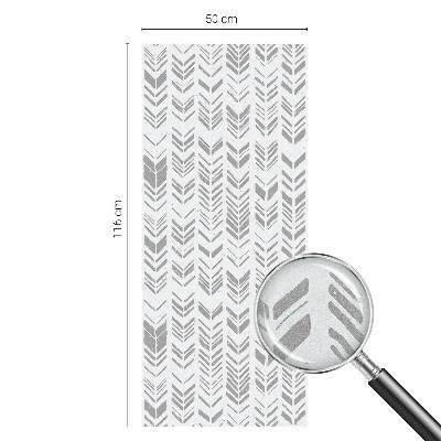 Folie decorativă geam Model de săgeată