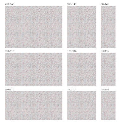 Folie decorativă vitraliu pentru uși și ferestre Mozaic de piatră