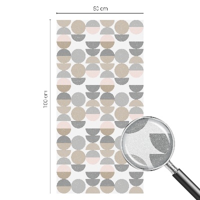 Folie geam intimitate model vitraliu Modele geometrice