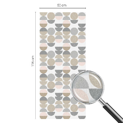 Folie geam intimitate model vitraliu Modele geometrice