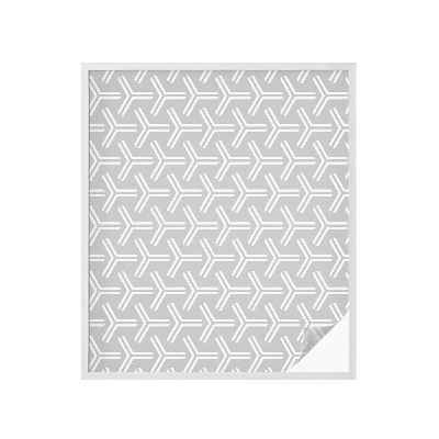 Folie geam intimitate model vitraliu Linii minimaliste