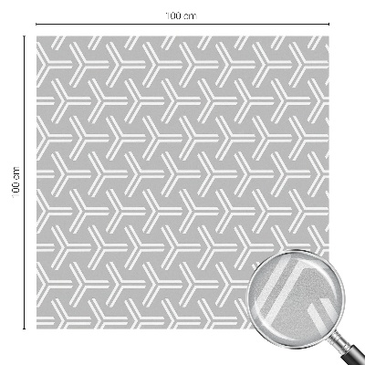 Folie geam intimitate model vitraliu Linii minimaliste