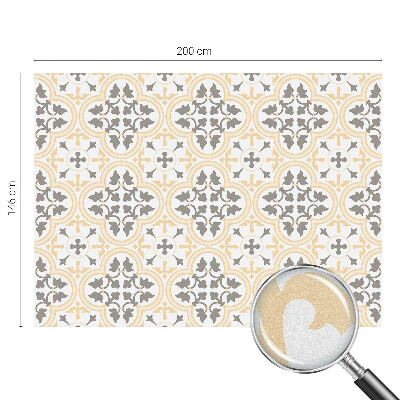 Autocolant vitraliu pentru geam Modele de plante