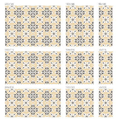 Autocolant vitraliu pentru geam Modele de plante