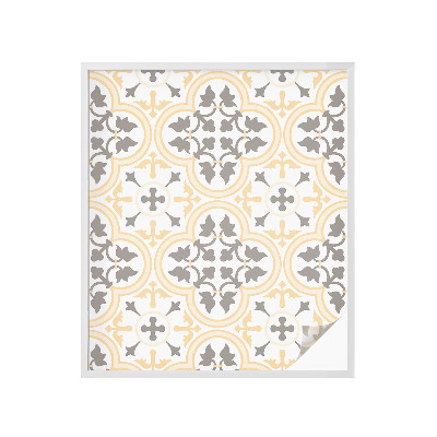 Autocolant vitraliu pentru geam Modele de plante