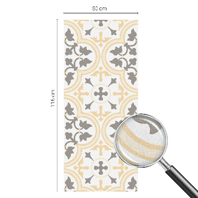 Autocolant vitraliu pentru geam Modele de plante