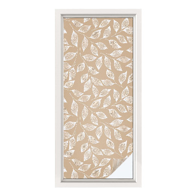 Folie geam să nu se vadă din exterior Frunze de natură