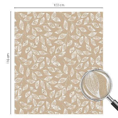 Folie geam să nu se vadă din exterior Frunze de natură