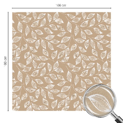 Folie geam să nu se vadă din exterior Frunze de natură