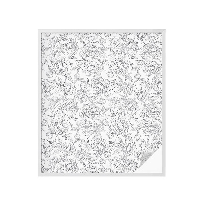 Folie decorativă geam Motiv floral