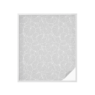 Folie geam să nu se vadă din exterior Eleganță frunzișoasă