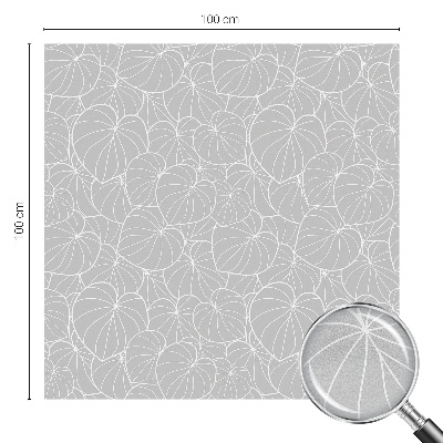 Folie geam să nu se vadă din exterior Eleganță frunzișoasă