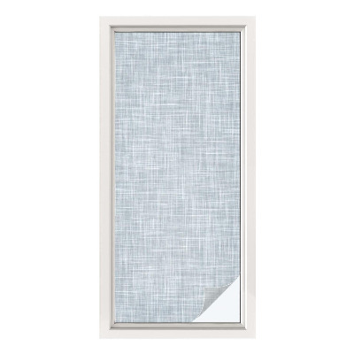 Folie decorativă vitraliu pentru uși și ferestre Țesătură delicată