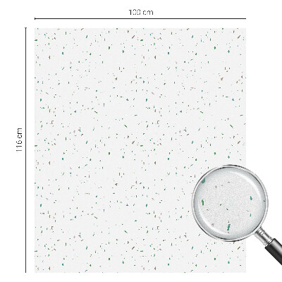 Folie decorativă geam Elemente împrăștiate