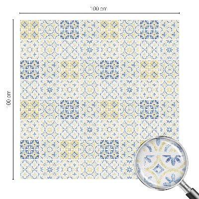 Autocolant vitraliu pentru geam Plăci clasice